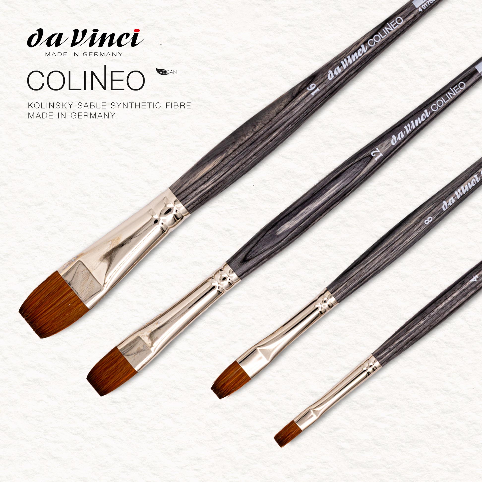 Da Vinci Colineo Pinceau De Retouche à Manche Court - Fibres