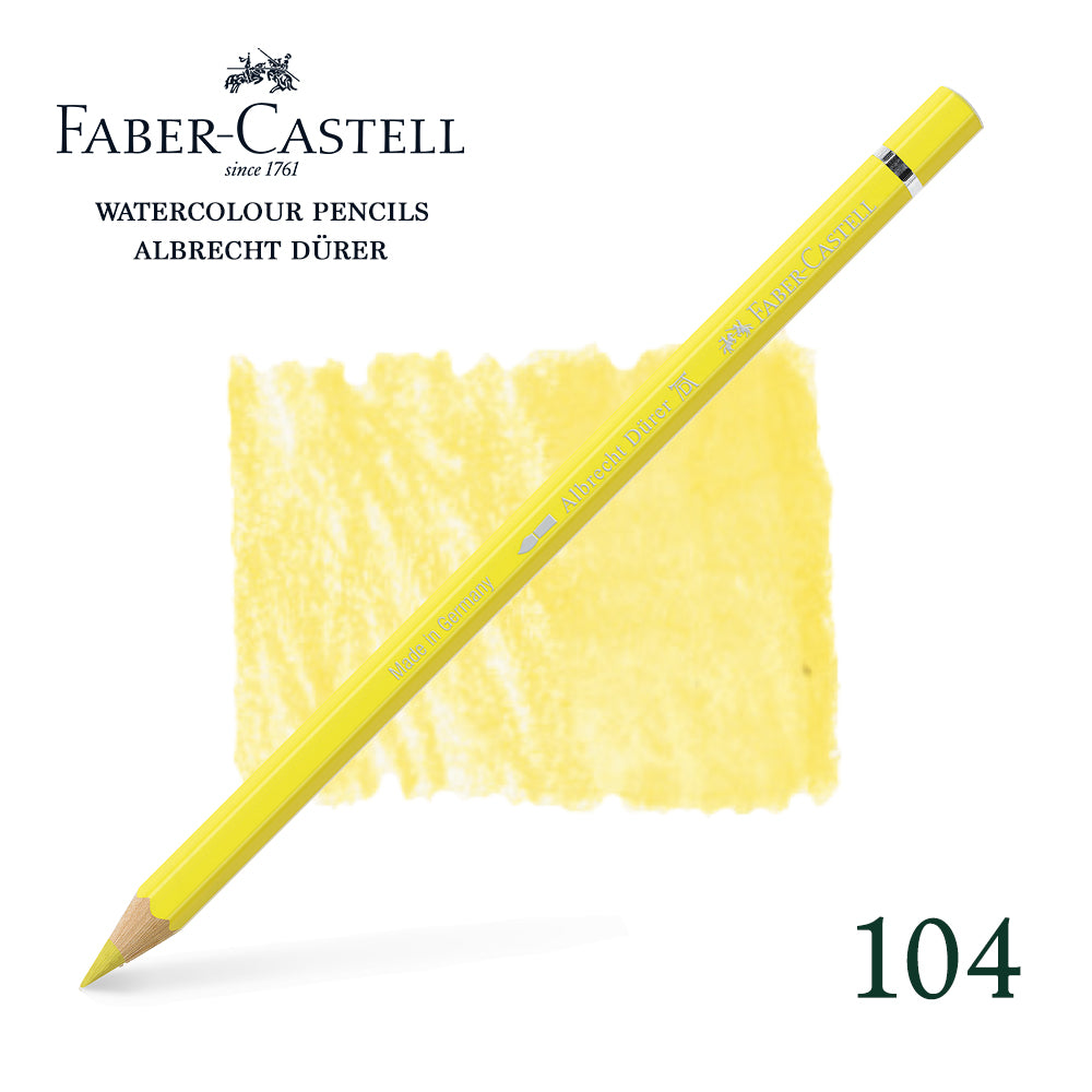 104 Lichtgeel glacis - Aquarelpotlood - Faber-Castell - Albrecht Dürer