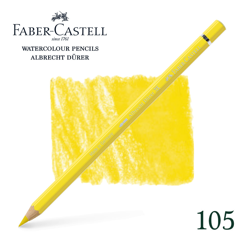 105 Licht cadmiumgeel - Aquarelpotlood - Faber-Castell - Albrecht Dürer