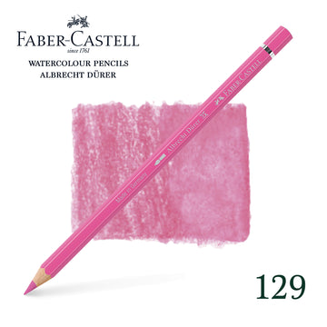 129 Krapplackrosa - Aquarellstift - Faber-Castell - Albrecht Dürer