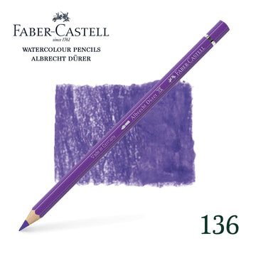 136 Violet pourpre - Crayon aquarellable - Faber-Castell - Albrecht Dürer