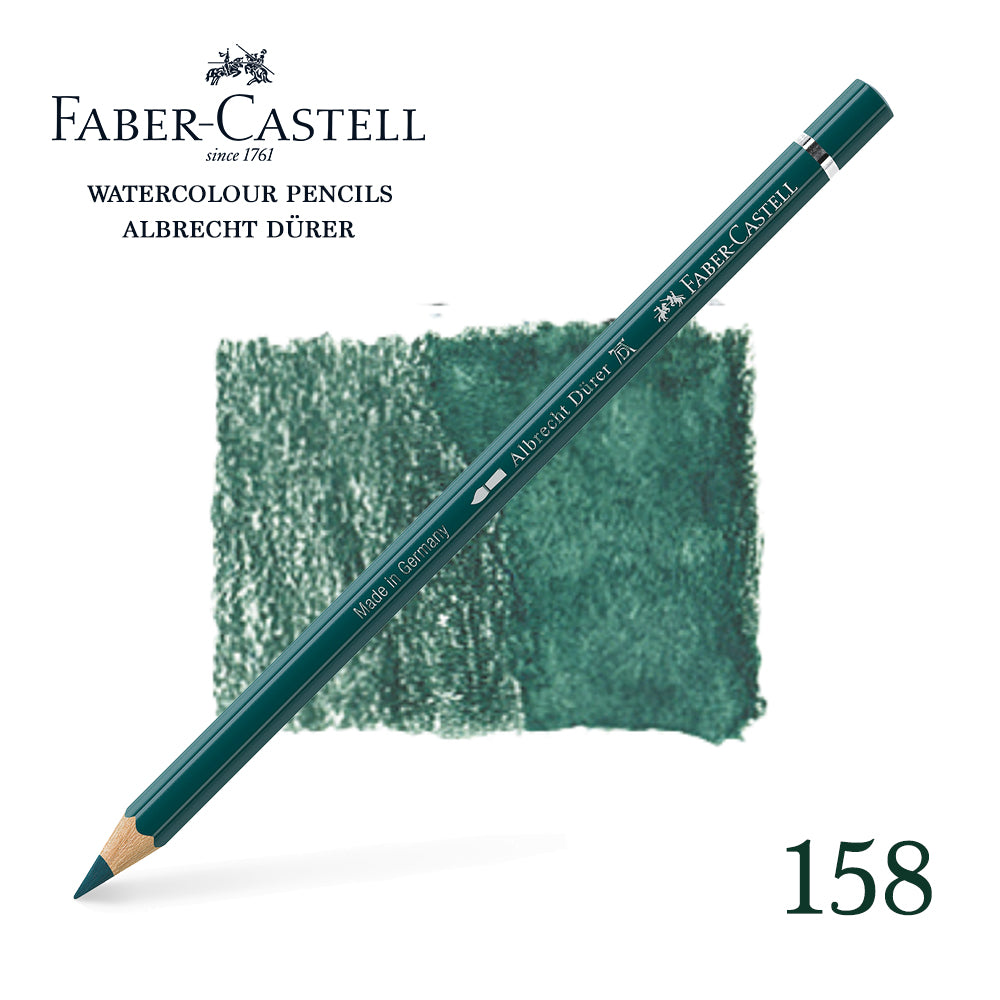 158 Kobaltgrün tief - Aquarellstift - Faber-Castell - Albrecht Dürer