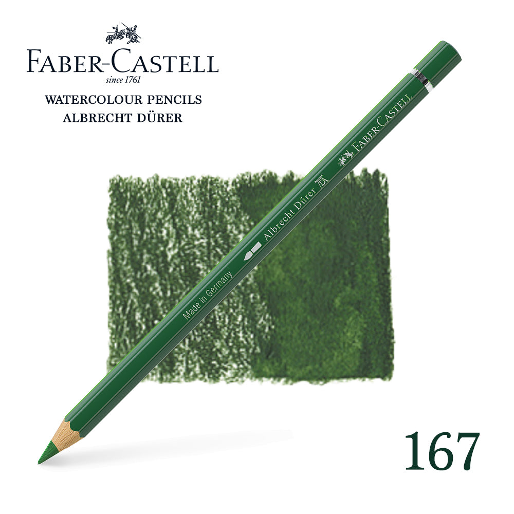 167 Permanent-Olivgrün - Aquarellstift - Faber-Castell - Albrecht Dürer