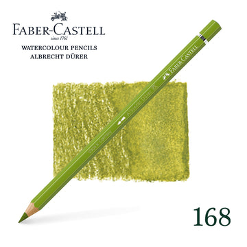 168 Erdbraungrün gelblich - Aquarellstift - Faber-Castell - Albrecht Dürer