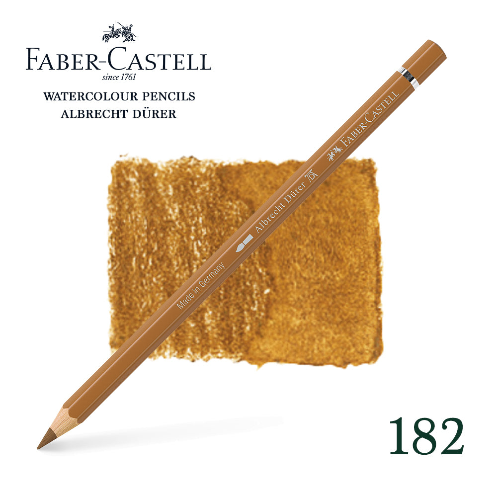 182 Ocre brun - Crayon aquarellable - Faber-Castell - Albrecht Dürer