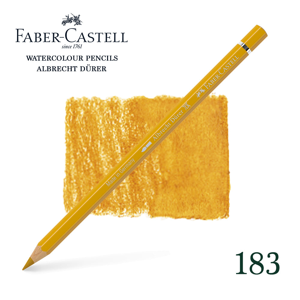 183 Ocre jaune clair - Crayon aquarellable - Faber-Castell - Albrecht Dürer