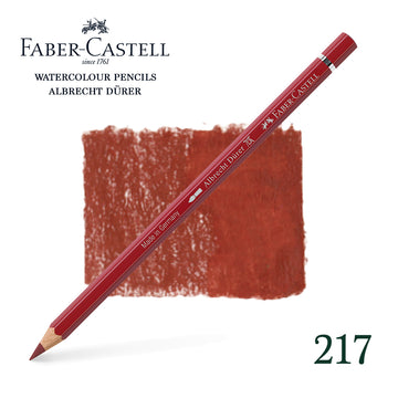 217 Rouge de cadmium moyen - Crayon aquarellable - Faber-Castell - Albrecht Dürer
