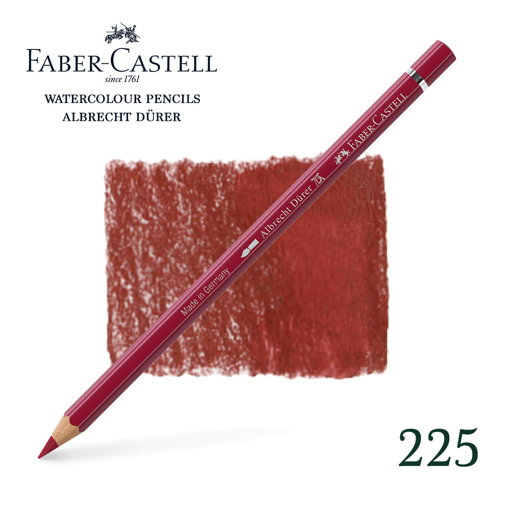 225 Rouge foncé - Crayon aquarellable - Faber-Castell - Albrecht Dürer