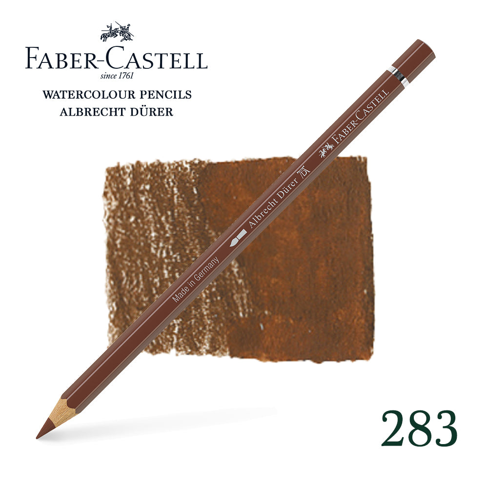 283 Siena gebrannt - Aquarellstift - Faber-Castell - Albrecht Dürer