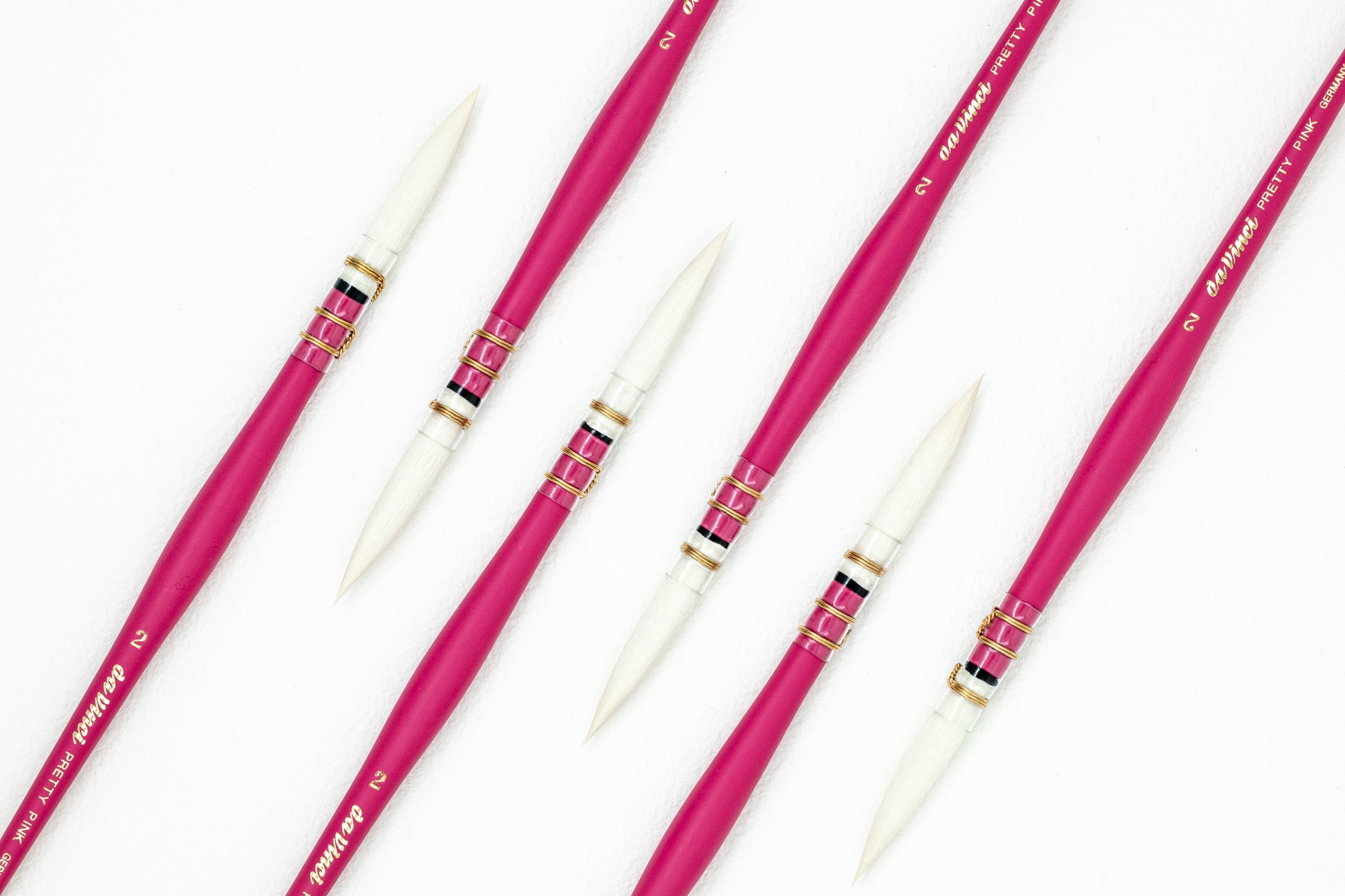 Pretty Pink - Synthetic Watercolor Brush - TinyWatercolorArt