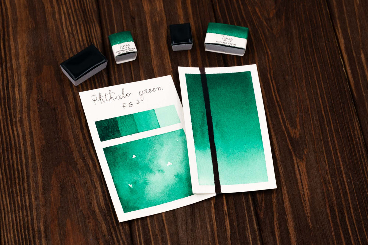 Vert phtalo - teinte bleue PG7