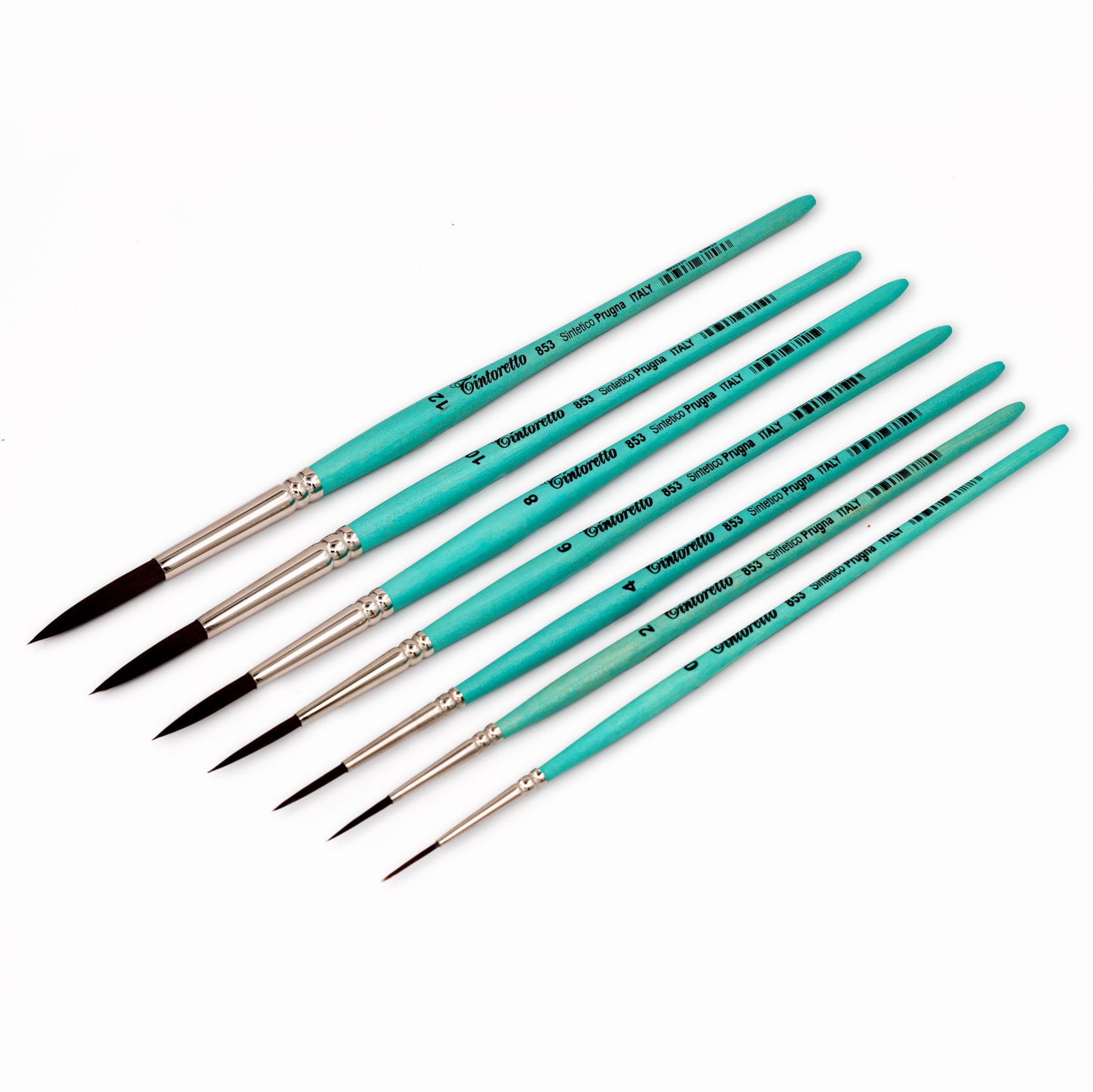 Prugna (series 853) - Tintoretto - Synthetic watercolor brush